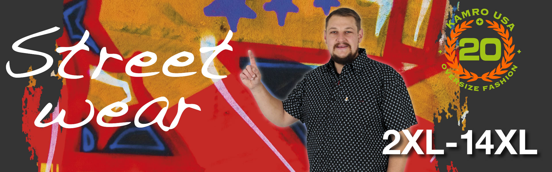 Kamro XXL-Mode für Männer Shirts